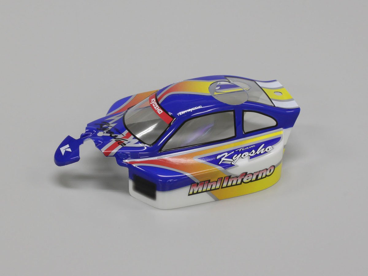 IHB03 Mini Inferno Colored Body Set (Type-3/Blue/White) IHB03  - KYOSHO RC